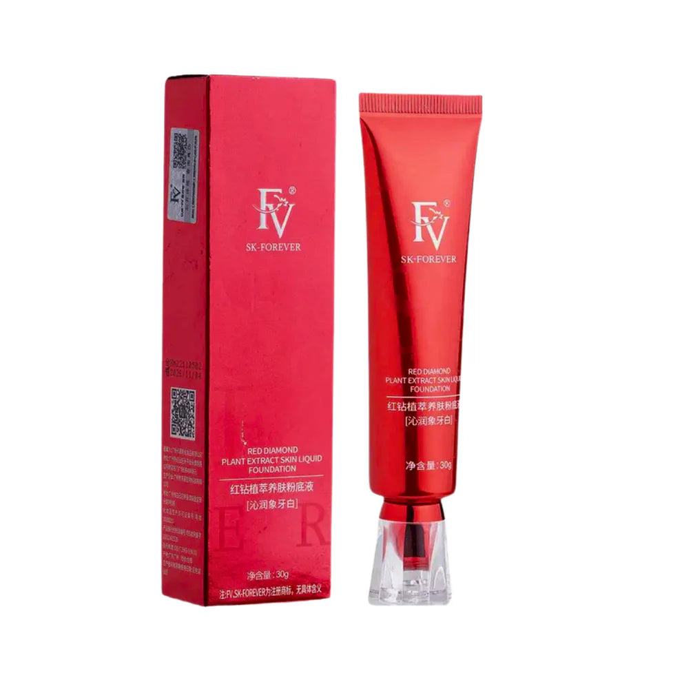 FV Foundation, Oil Absorb Ivory Liquid Foundation | Best Tube Foundation 30g